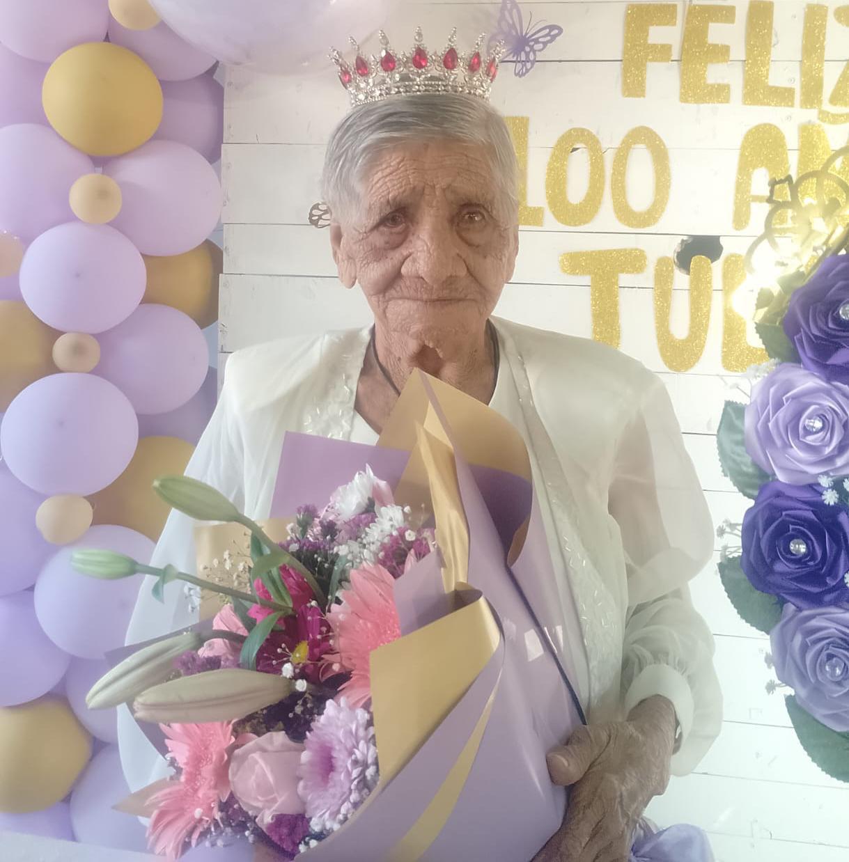 $!María Juliana Nava Cázares, un siglo de vida en El Rosario