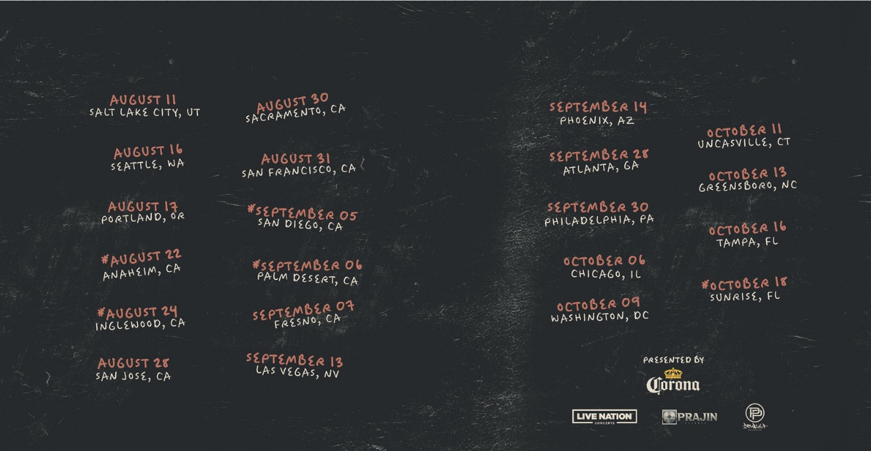 $!Deja Peso Pluma fuera a México de su nueva gira ‘Éxodo’