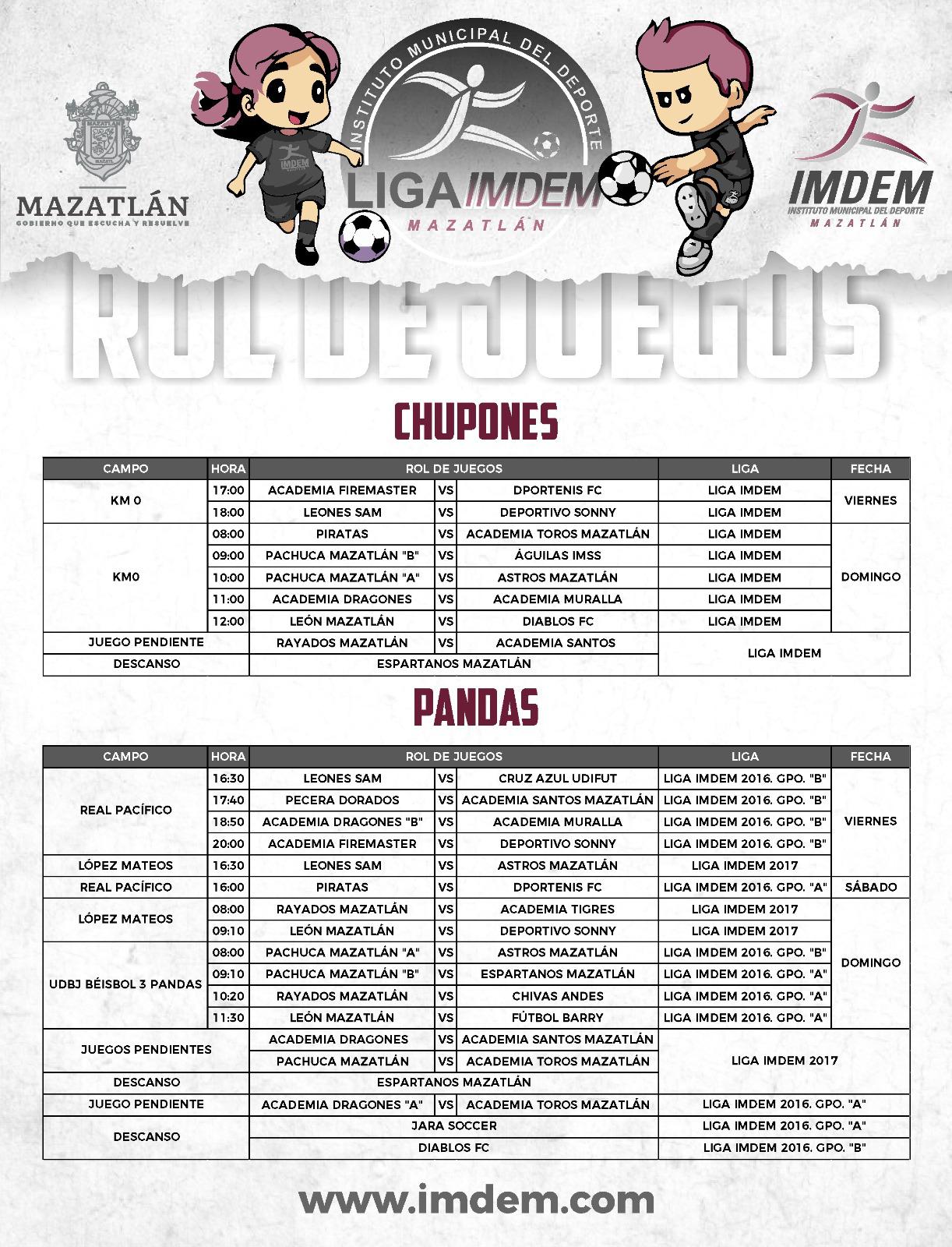 $!Arranca con renovados bríos la Liga Imdem de Futbol, en su temporada 2023-2024