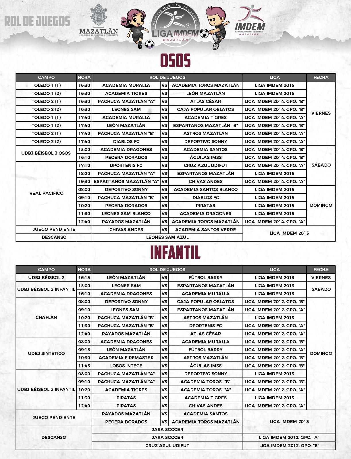 $!Arranca con renovados bríos la Liga Imdem de Futbol, en su temporada 2023-2024