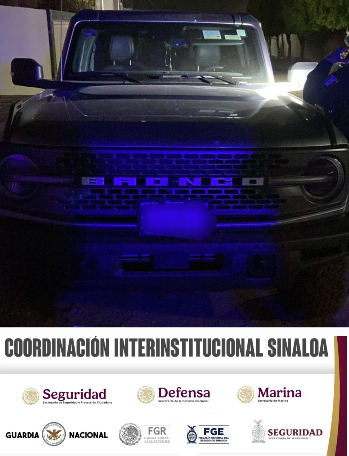 $!Recuperan un vehículo minutos después de haber sido robado, en Culiacán