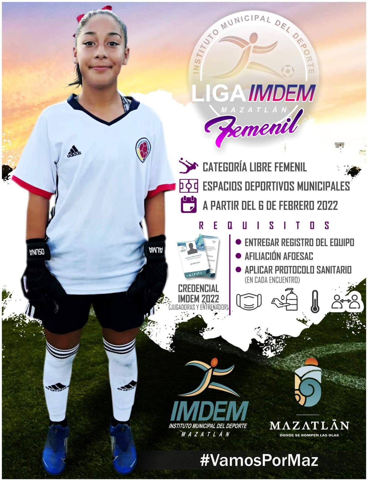 $!Leonas Piña buscará rugir dos veces en la Liga Imdem de Futbol Libre Femenil