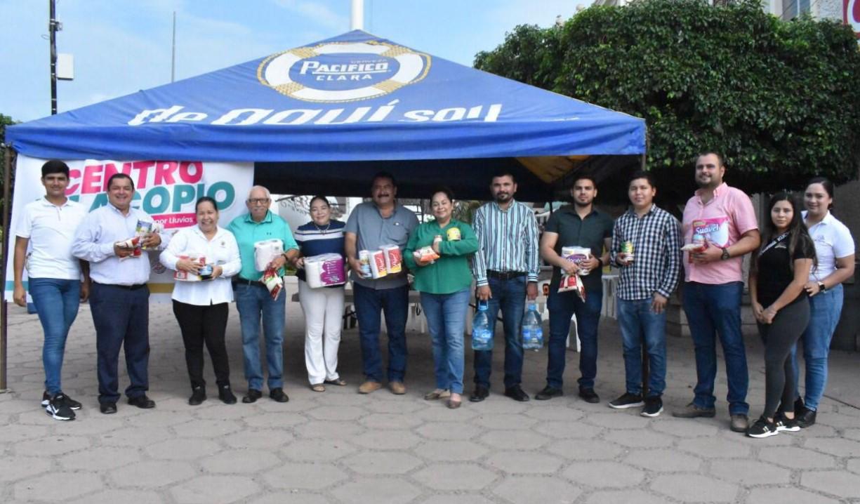 $!Instalan centro de acopio para damnificados por inundaciones en Elota