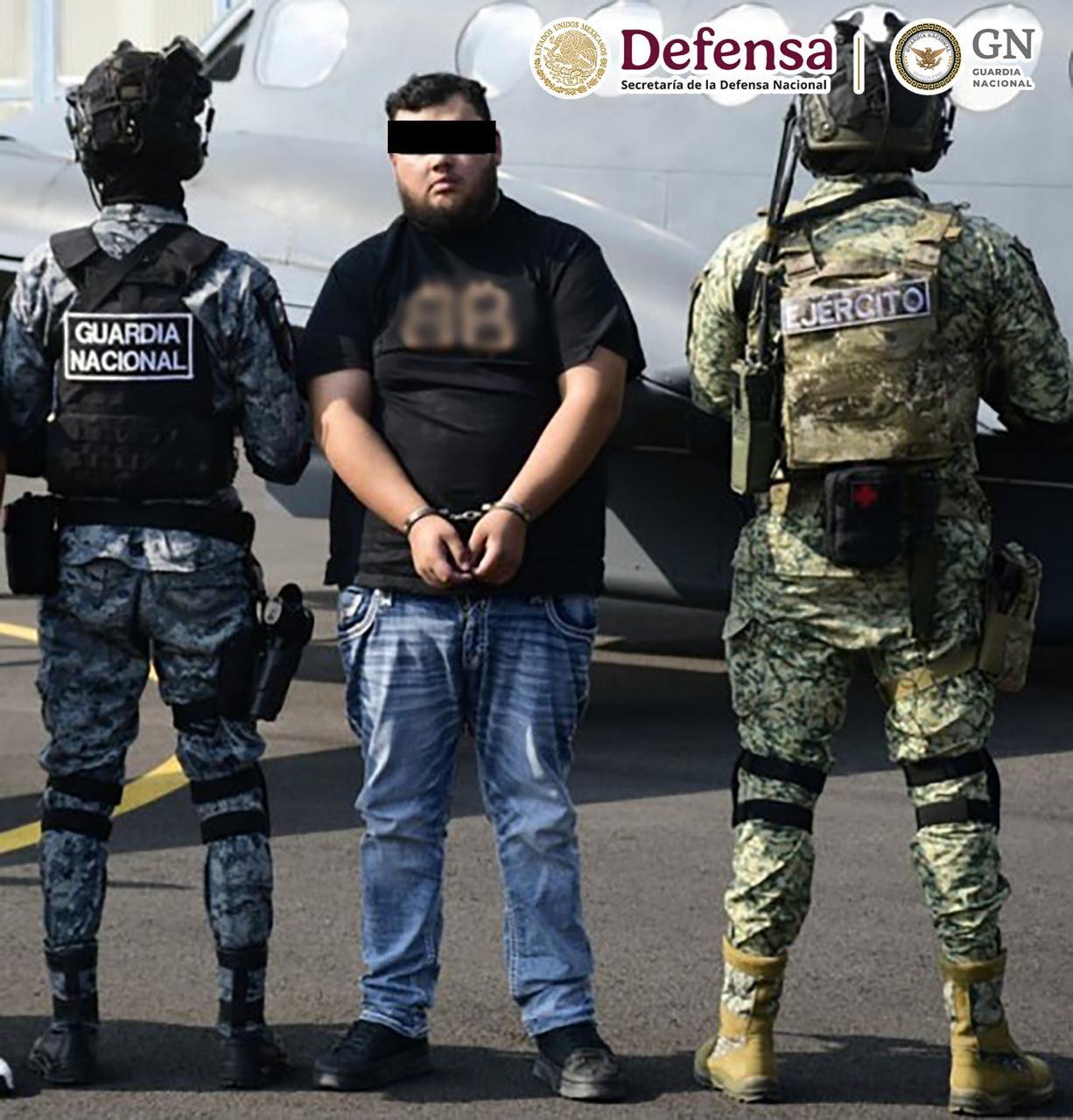 $!Detienen en Tamaulipas a ‘Axel’, considero objetivo prioritario; bloquean carreteras