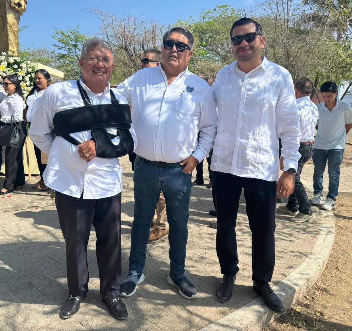 $!Enrique Herrera Vázquez, Arturo Reyes Henderson y Vinicio Parra Alaniz.