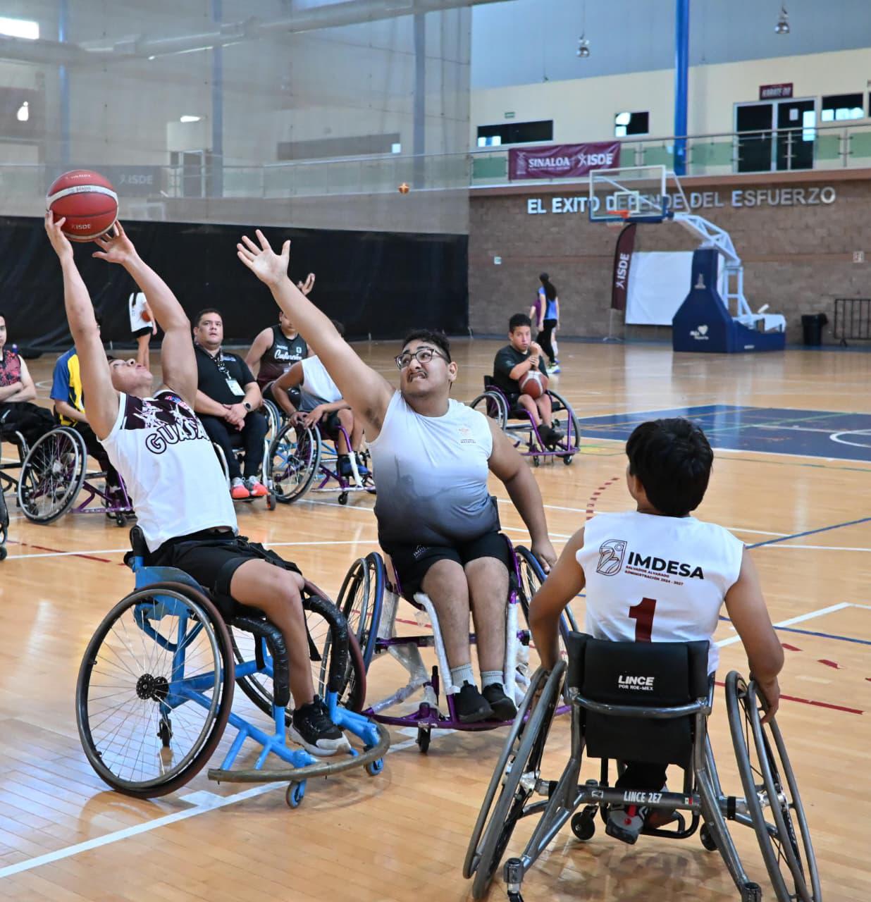 $!Se fortalece Selección Sinaloa de Baloncesto Sobre Silla de Ruedas