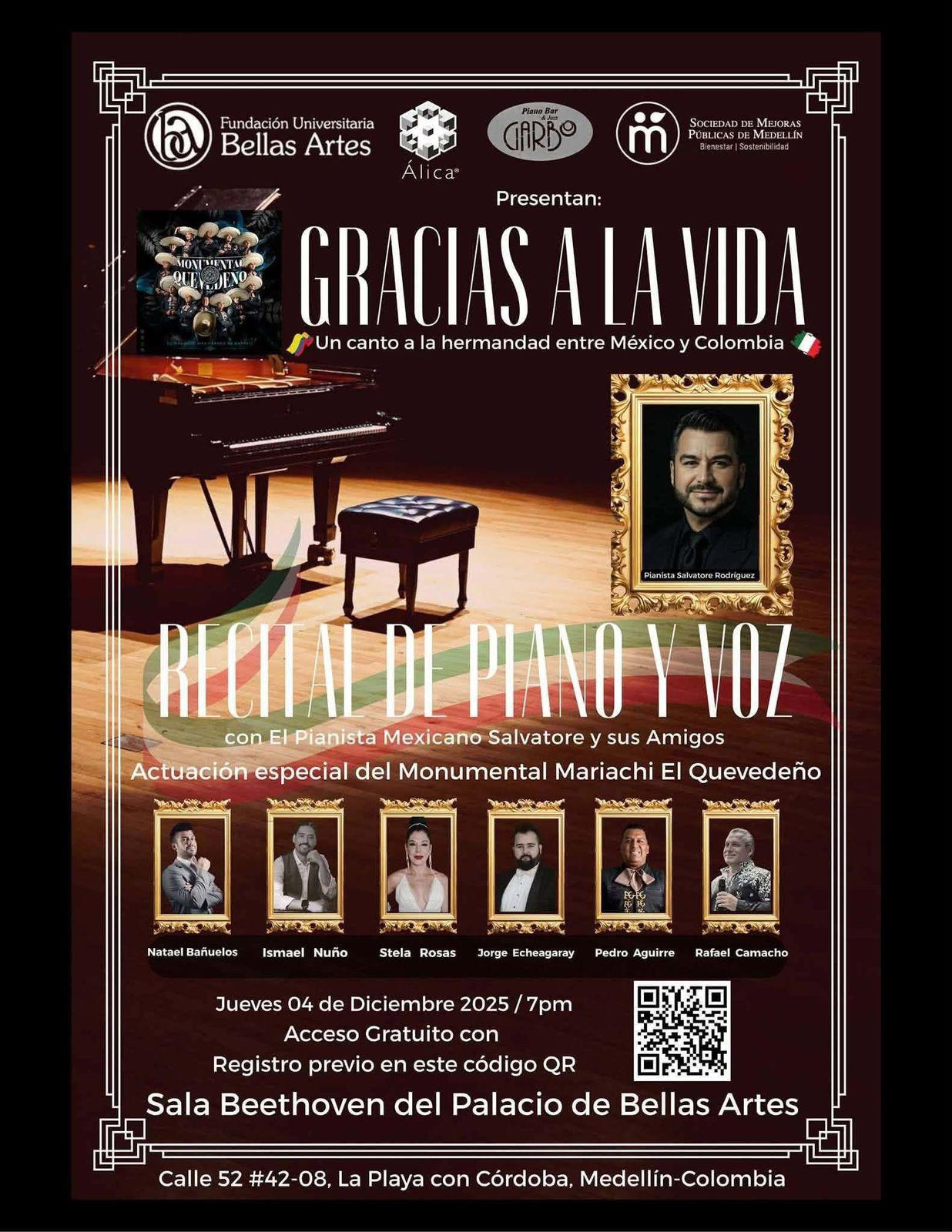 $!El concierto estará encabezado por el pianista mexicano Salvatore .