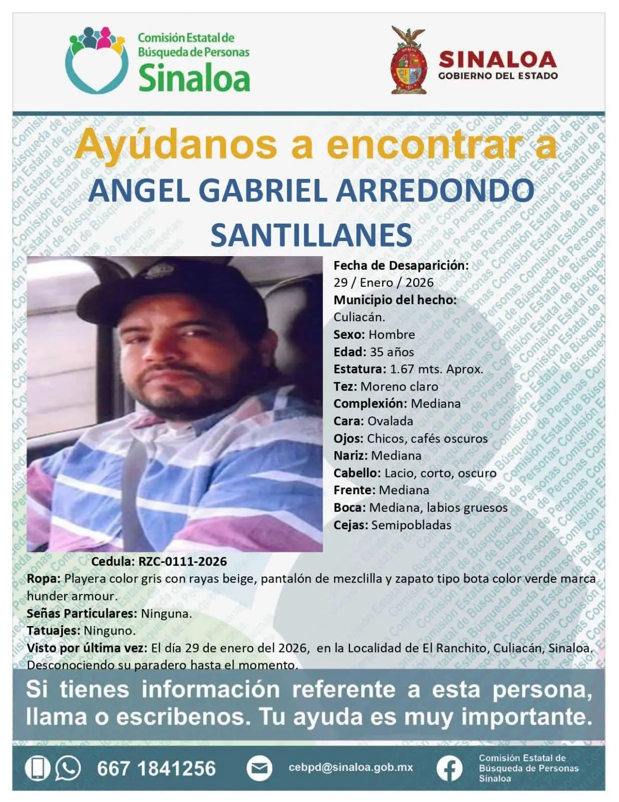 $!Identifican a hombre hallado asesinado en Jardines del Humaya, en Culiacán