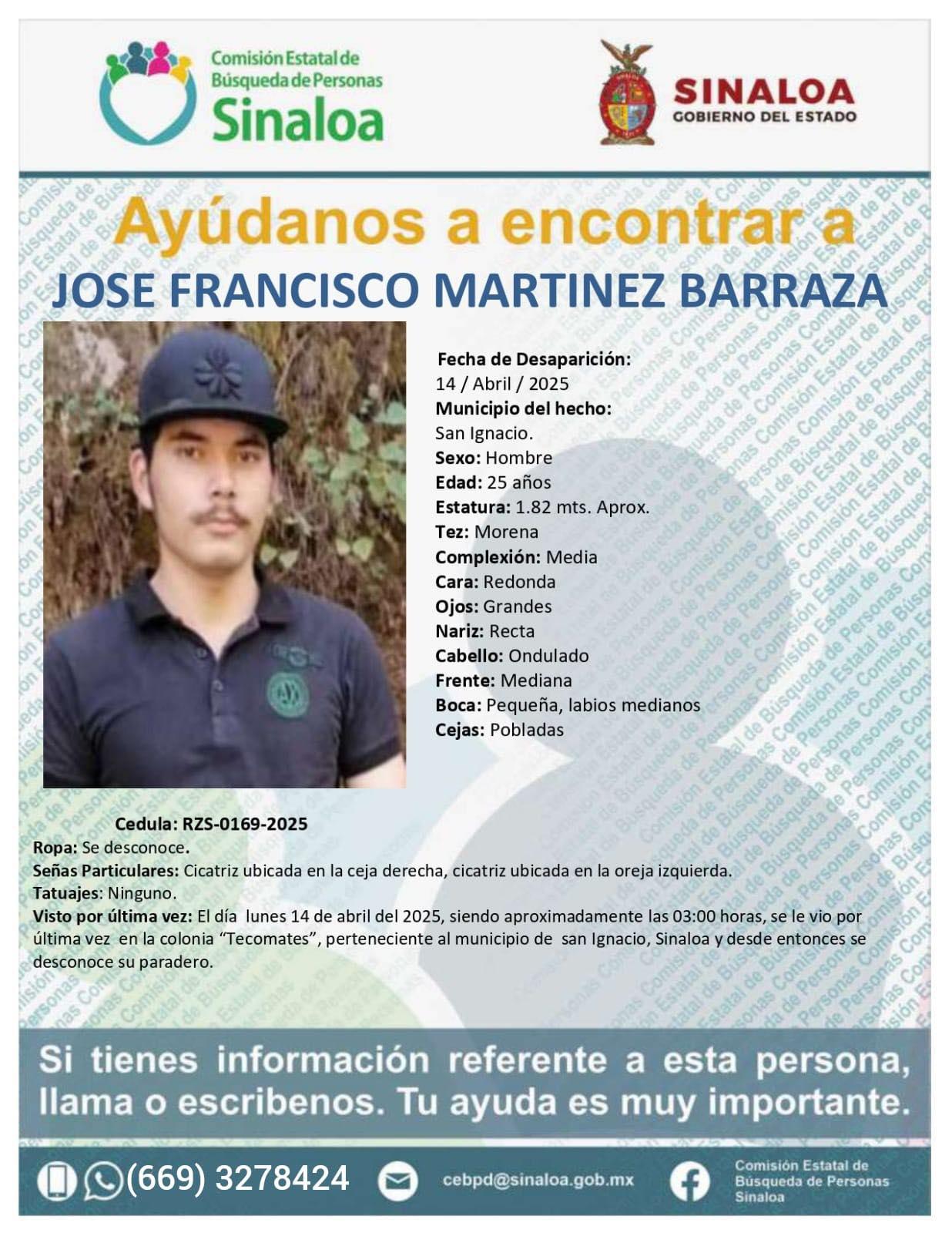 $!Emiten ficha de búsqueda para localizar a José Francisco y Esidoro