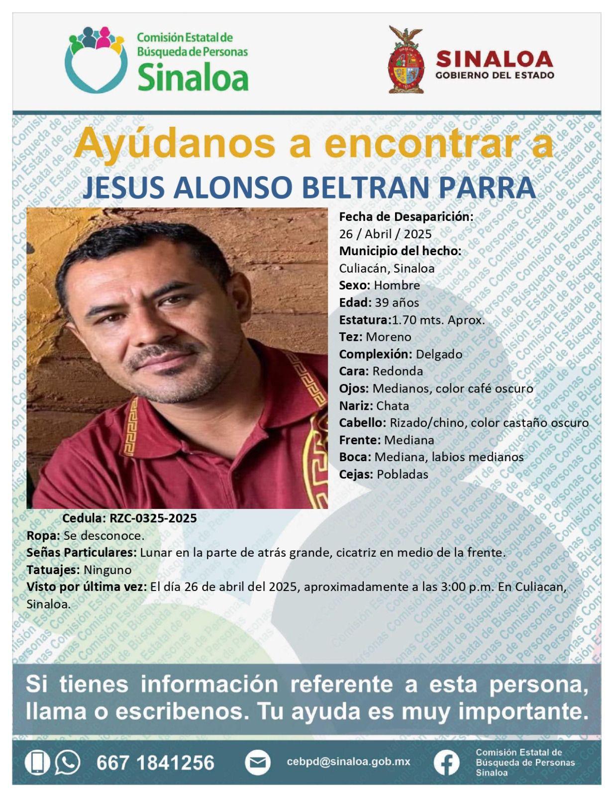 $!Buscan a tres hombres desaparecidos en Culiacán