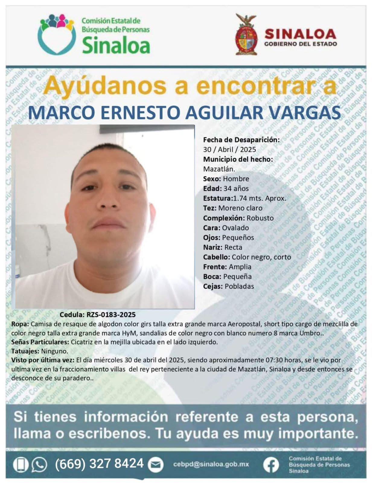 $!Cumple agente de Tránsito de Mazatlán 53 días desaparecido; pide su familia que lo regresen con vida