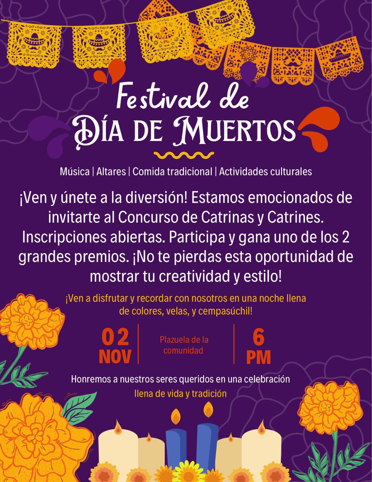 $!Matatán celebrará Día de Muertos con festival comunitario