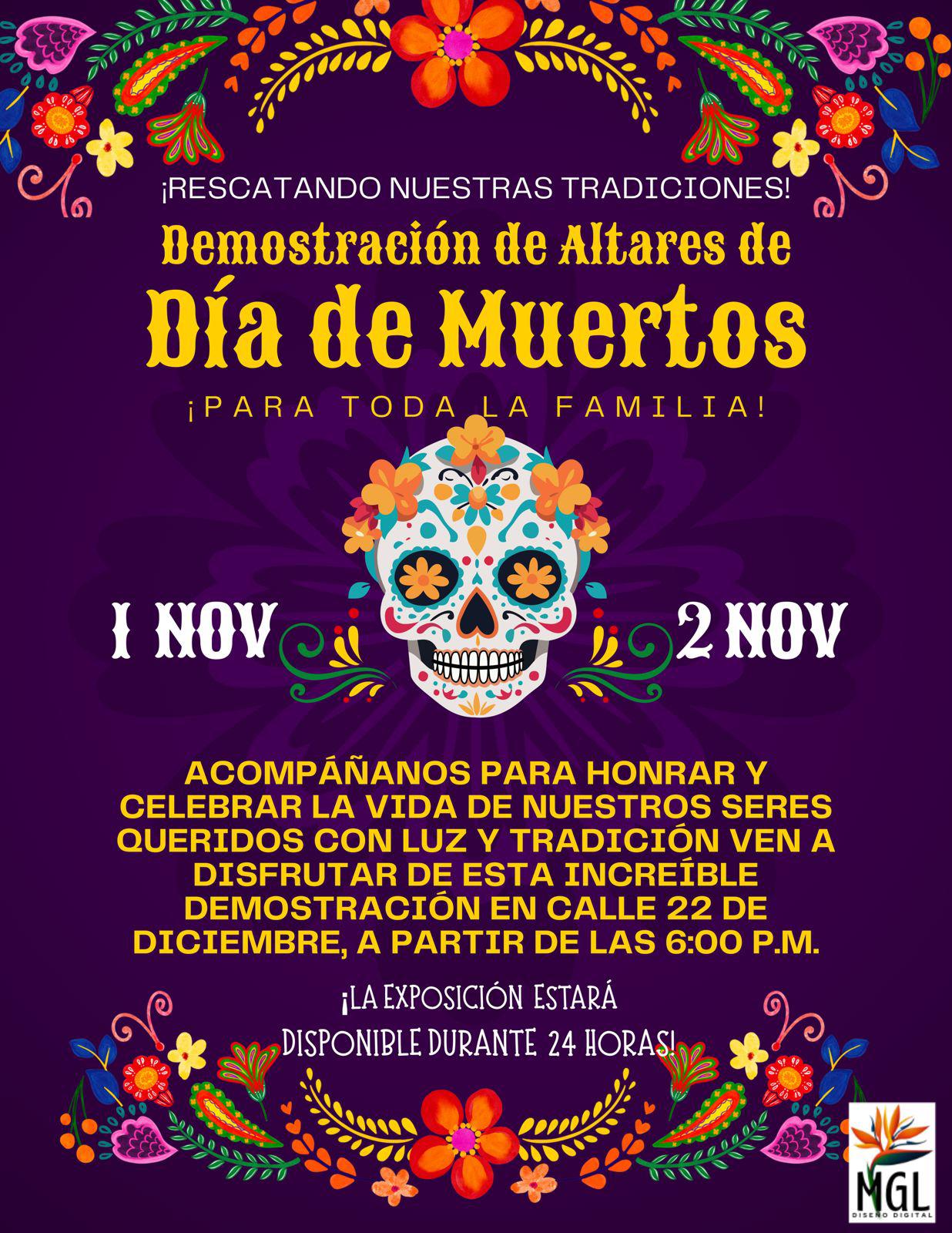 $!Vecinos del callejón 22 de Diciembre invitan a su tradicional muestra de altares