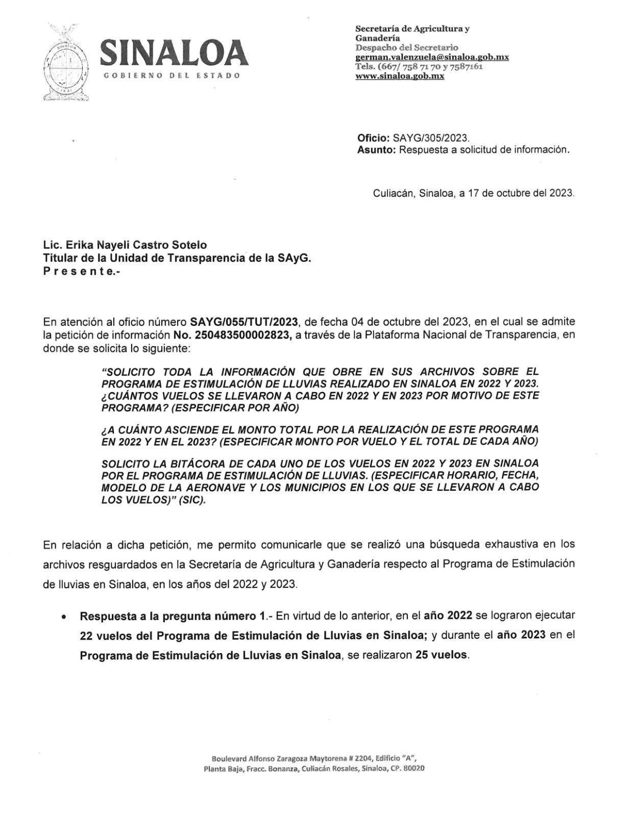 $!Sinaloa necesita un radar Doppler para eficientar bombardeo de nubes, señala la AARC