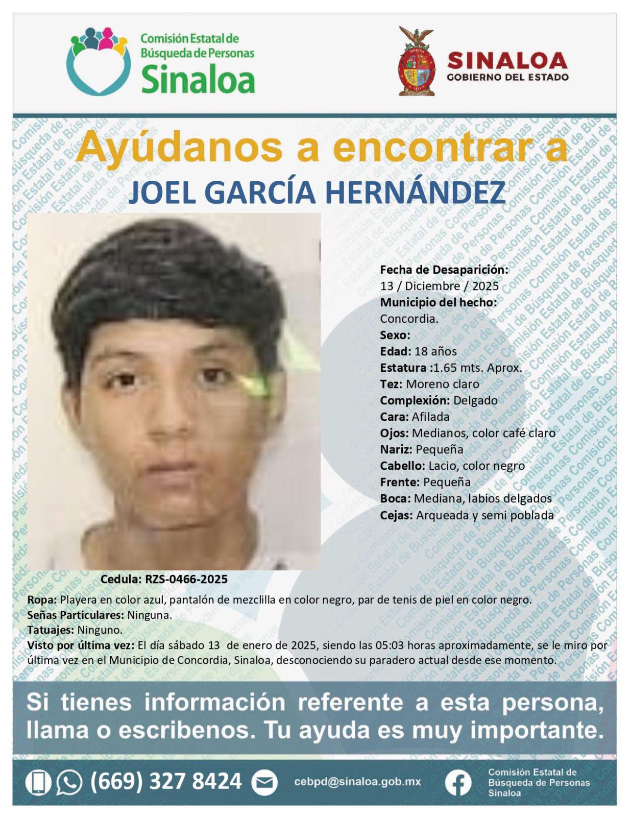 $!Reportan desaparecidos a seis jóvenes en Concordia