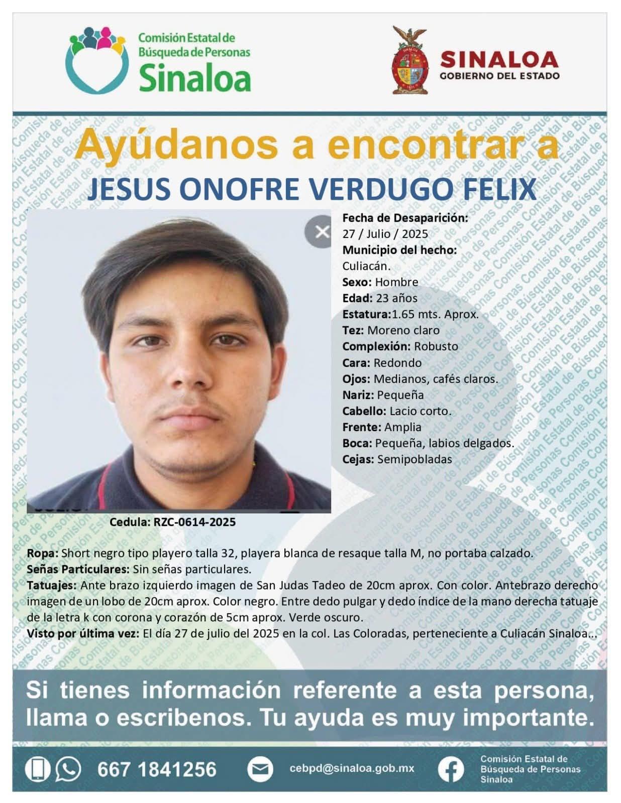 $!Privan de libertad al joven Jesús Onofre en la colonia Las Coloradas, en Culiacán