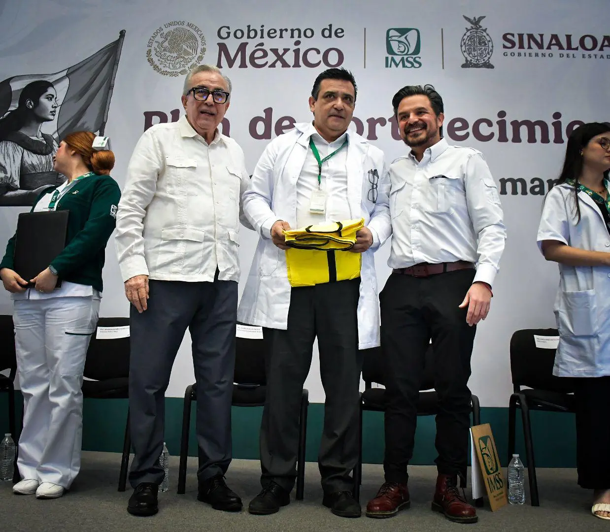$!Presenta Zoé Robledo Plan de Fortalecimiento del IMSS en Sinaloa