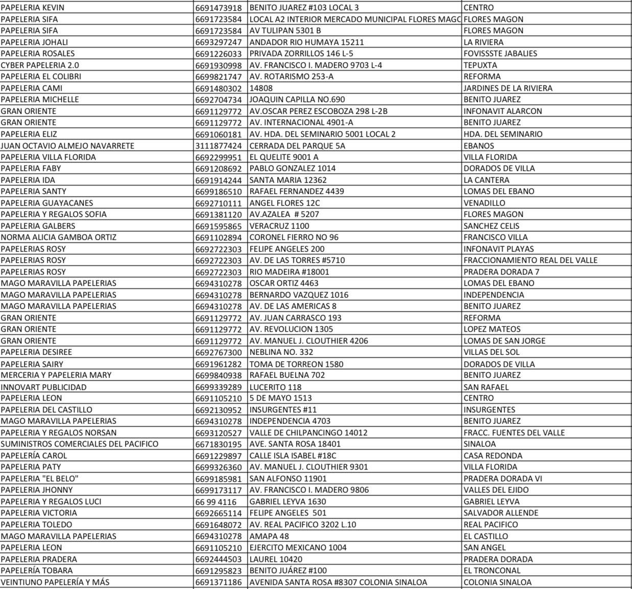 $!Arranca este lunes el canje gratuito de útiles y uniformes escolares en Mazatlán