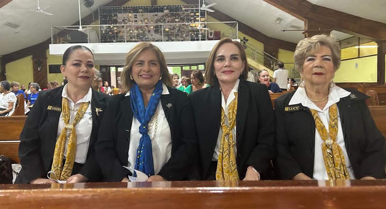 $!Sandra Gaviño, Liz Benítez, Mercedes Cubillas y Lucy Calleros de Soto.