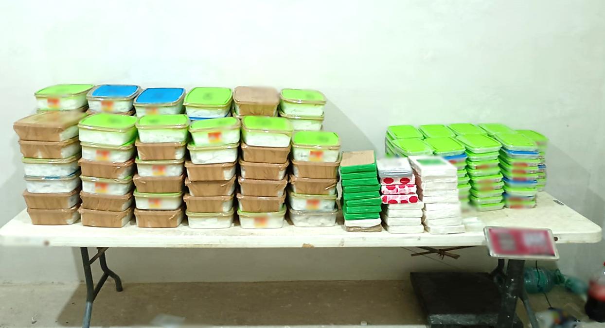 $!Cateo en Culiacán deja decomiso de más de mil kilos de droga