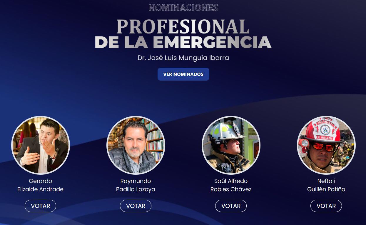 $!Nominan a comandante de Bomberos Mazatlán a premio ‘Profesional de la Emergencia’