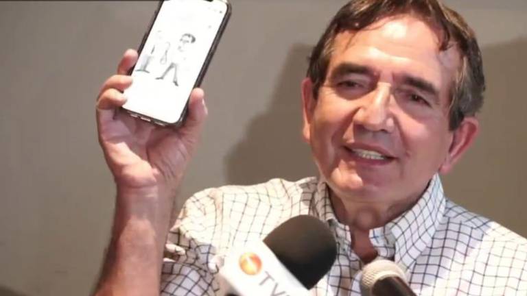 Héctor Melesio Cuén Ojeda, en conferencia de prensa este jueves.