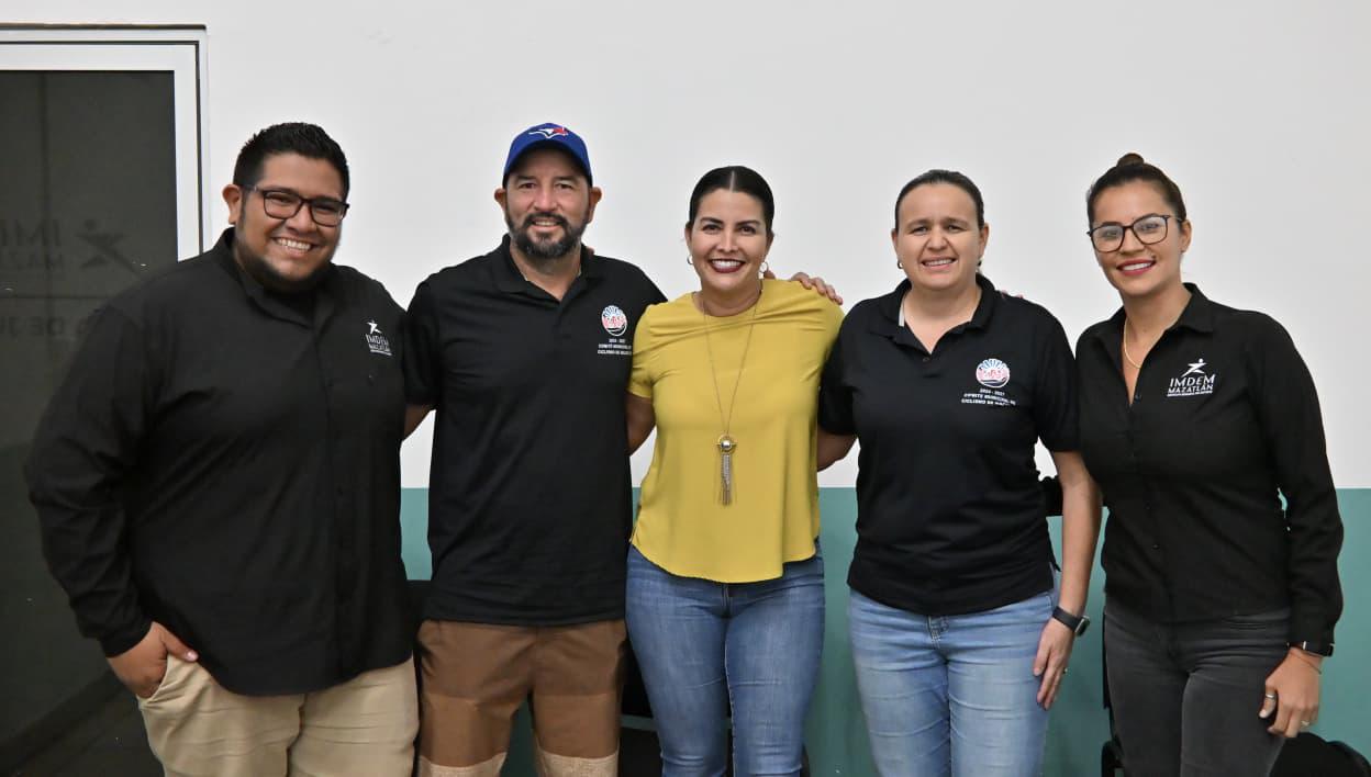 $!Imdem refuerza alianza con promotores de ciclismo para impulsar eventos y talento en Mazatlán