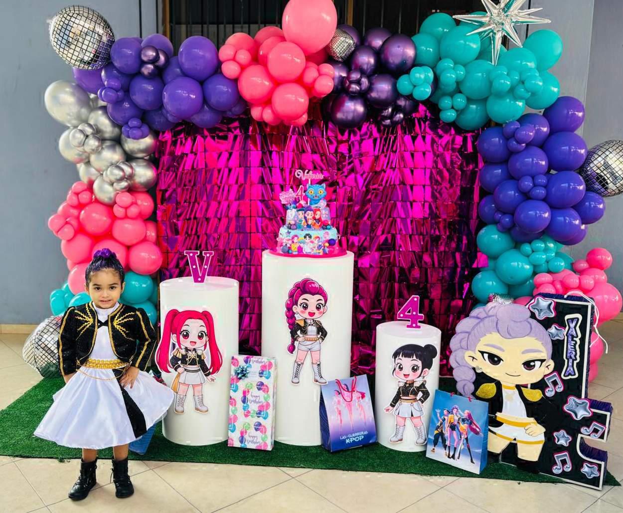 $!Valeria Lizbeth Martínez Santana fue una Guerrera del K-pop en su fiesta.