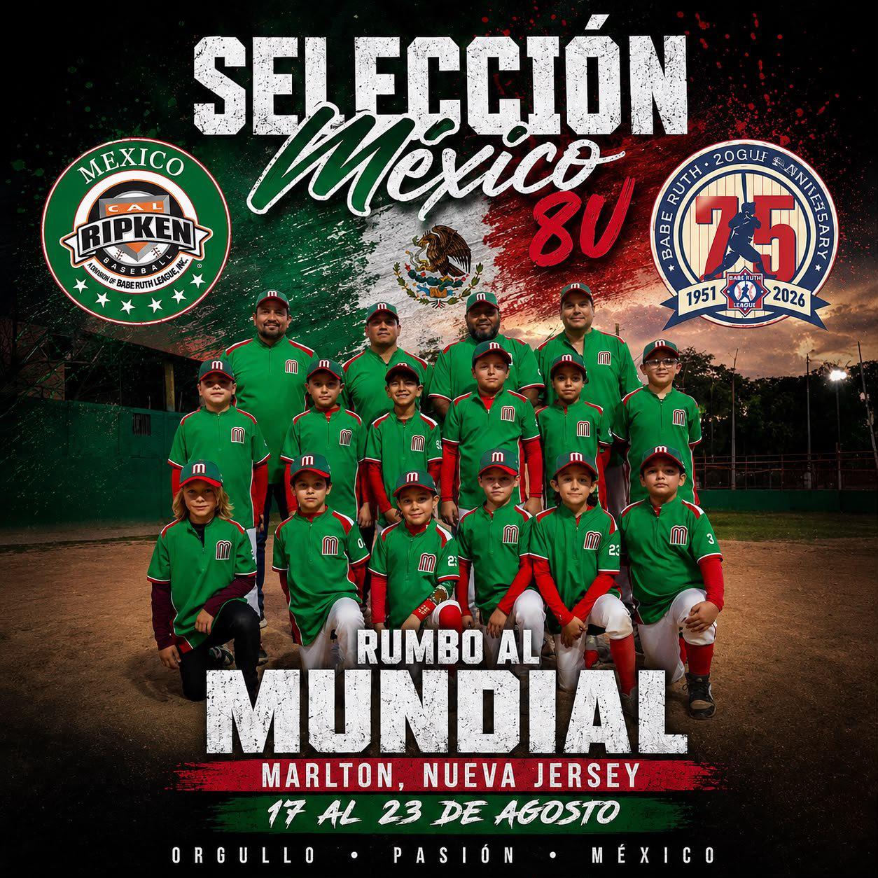 $!Peloteritos sinaloenses buscan apoyo para defender el título mundial Cal Ripken 8U