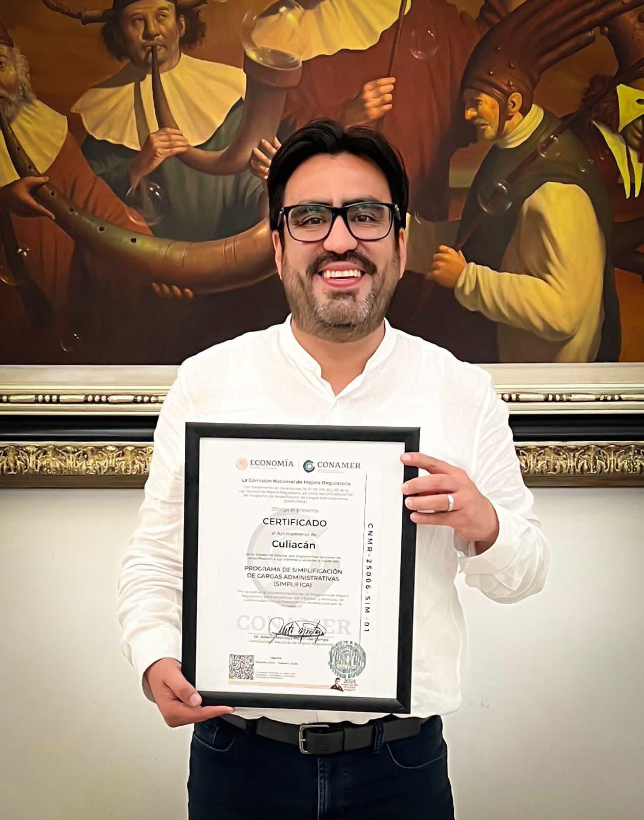 $!Culiacán obtiene certificación nacional en simplificación de trámites y servicios