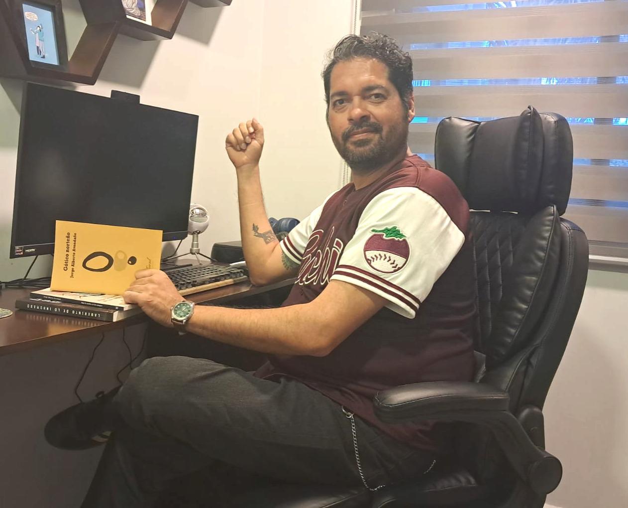 $!El autor sinaloense participará como Voz invitada de la FIL de Nueva York.
