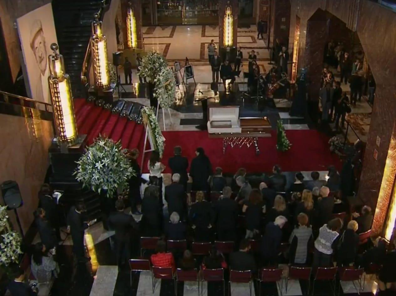 $!El primero de dos homenajes se realizó en Bellas Artes.