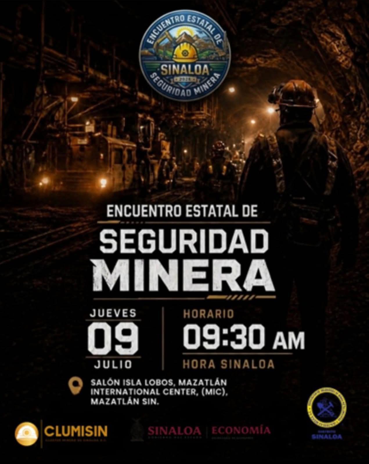 $!Invitan al Encuentro Estatal de Seguridad Minera en Mazatlán