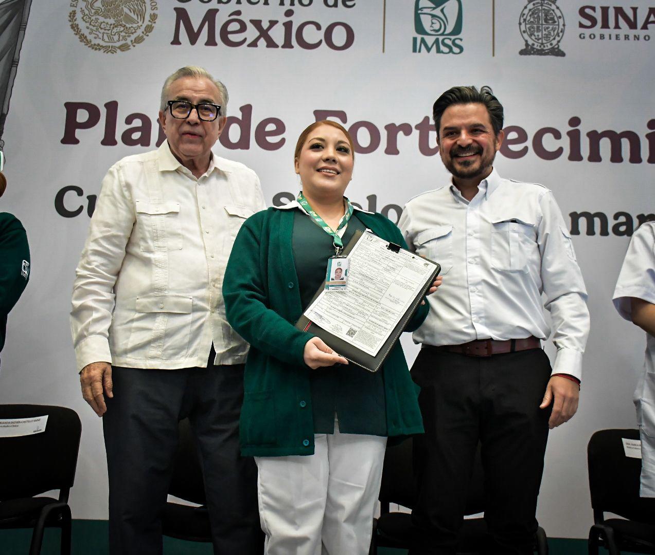 $!Presenta Zoé Robledo Plan de Fortalecimiento del IMSS en Sinaloa