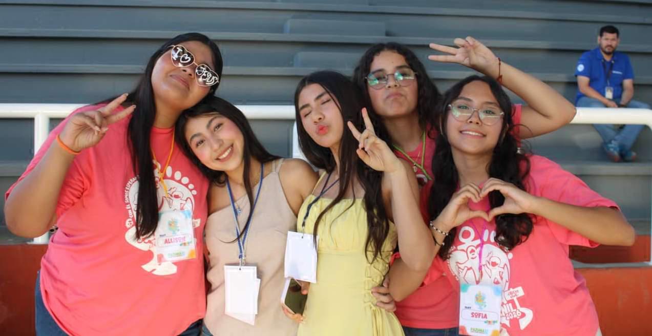 $!Jóvenes disfrutaron momentos de convivencia durante Pajuma 2026.