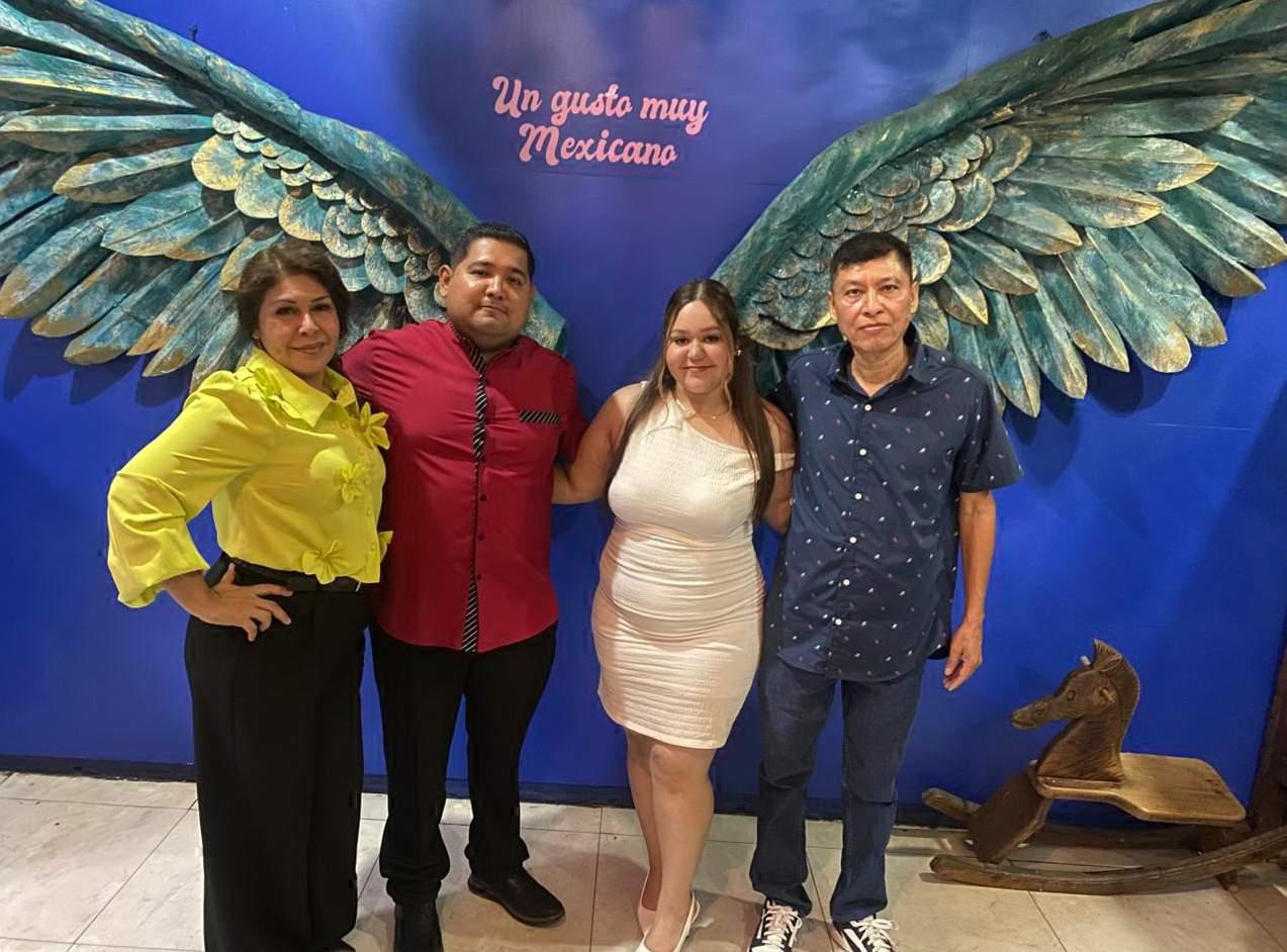 $!Oralia Manjarrez, Alexis García, Amayrani Nevarez y Miguel Luis García.