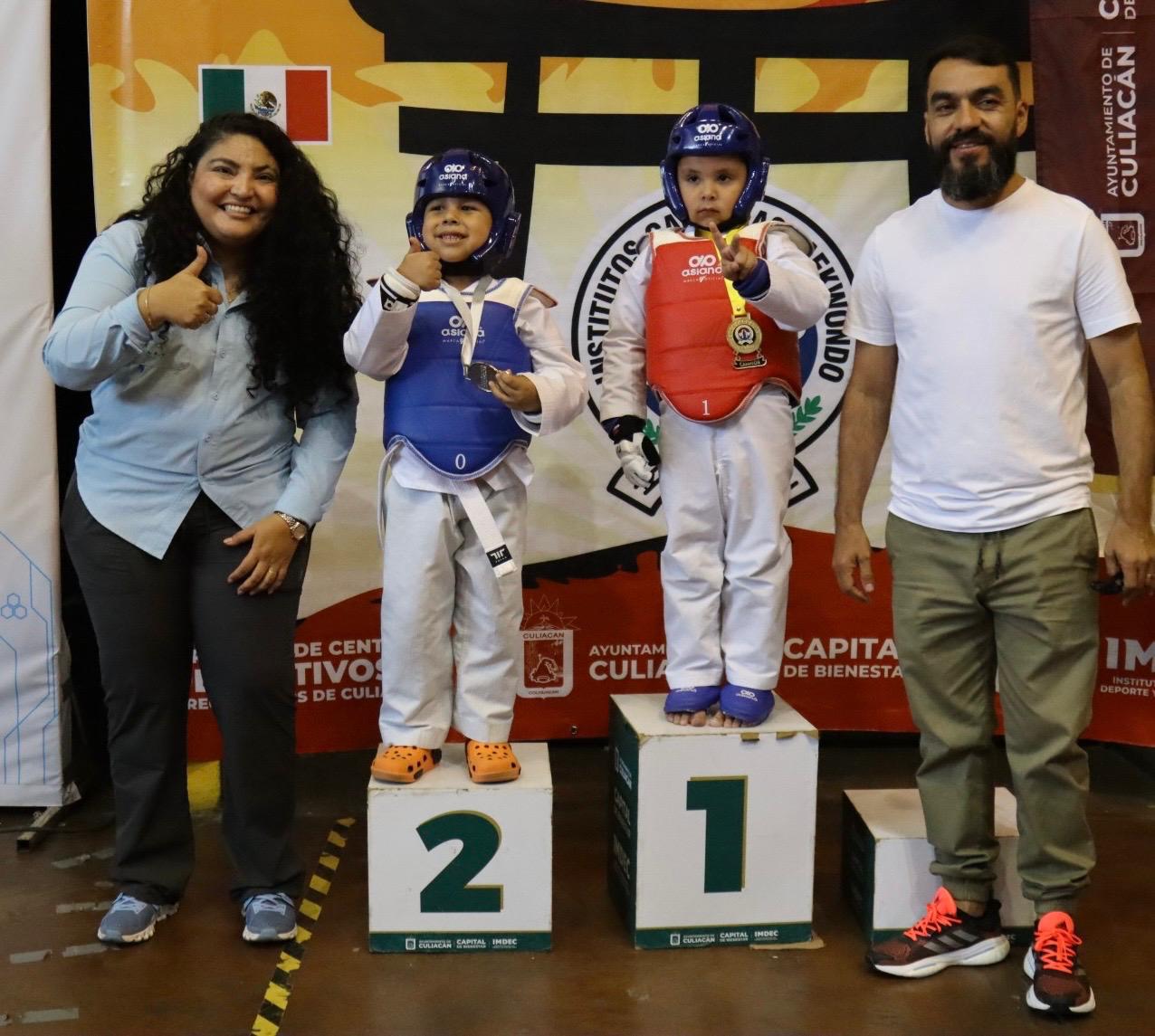 $!Escuela Peiro Sinaloa conquista la Copa Cárdenas Imdec 2025 en vibrante jornada de taekwondo