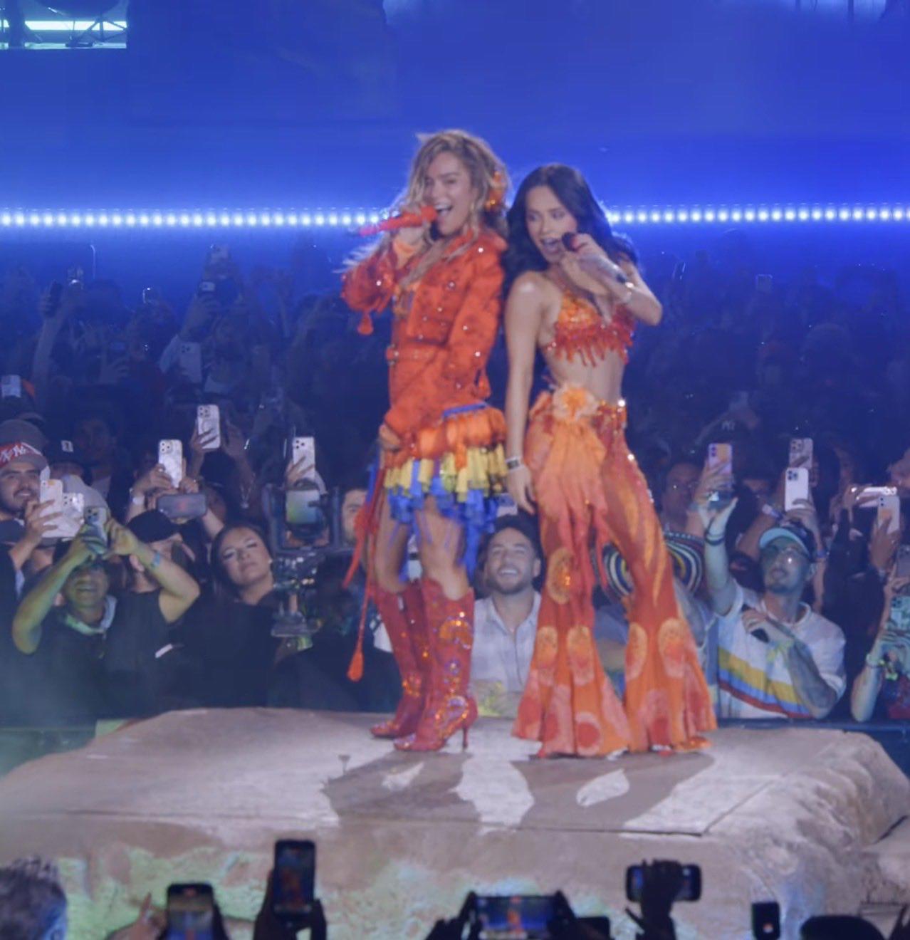 $!La colombiana con Becky G.