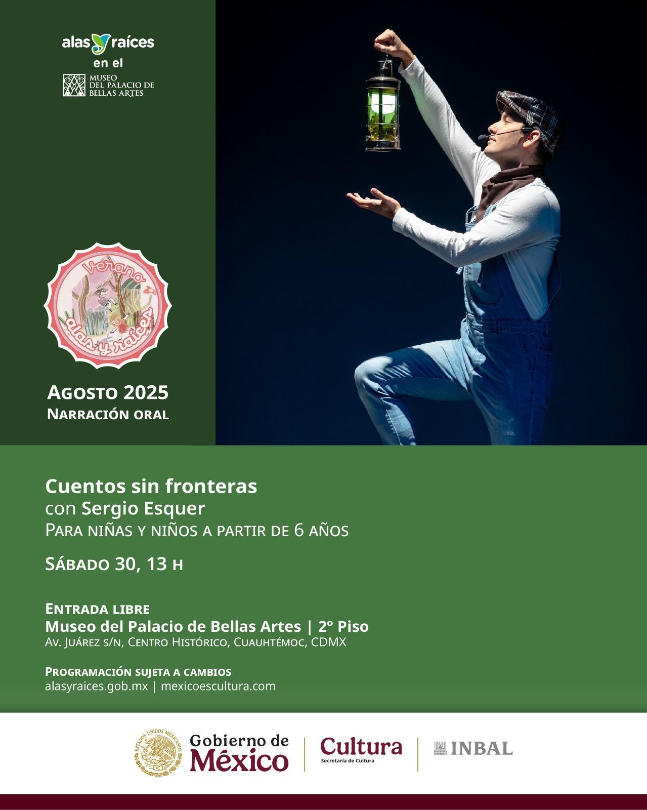 $!Brillará el mazatleco Sergio Esquer en Bellas Artes