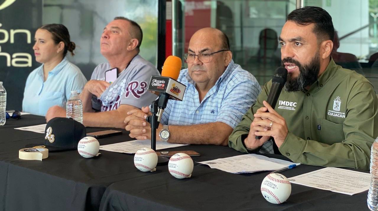 $!Culiacán lanza Torneo Municipal de Beisbol rumbo a la Olimpiada Nacional Conade 2026