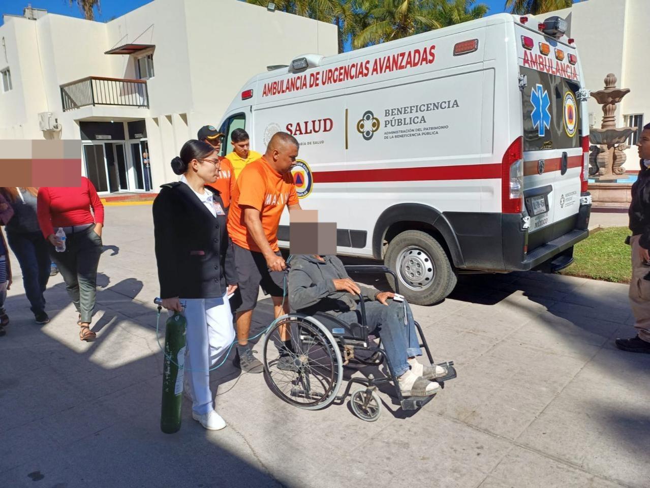 $!Auxilia Marina a tripulante de embarcación camaronera cerca de Mazatlán