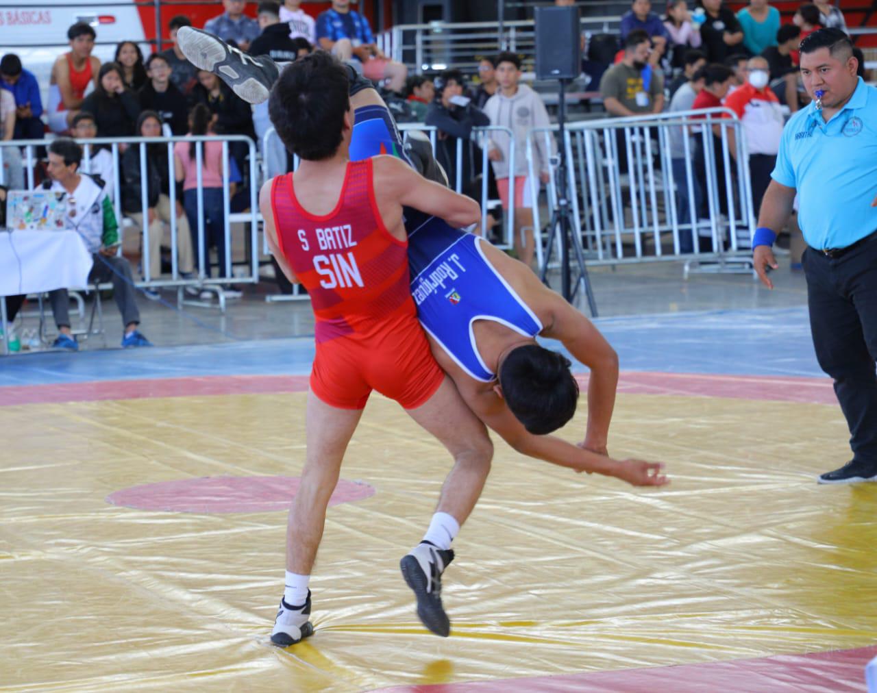 $!Logra Sinaloa 11 pases al nacional en luchas estilo greco