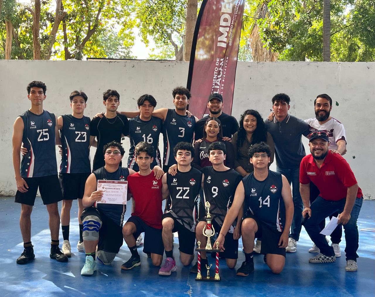 $!Nietos, Panteras y Fénix brillan en el Torneo Juvenil de Voleibol Imdec