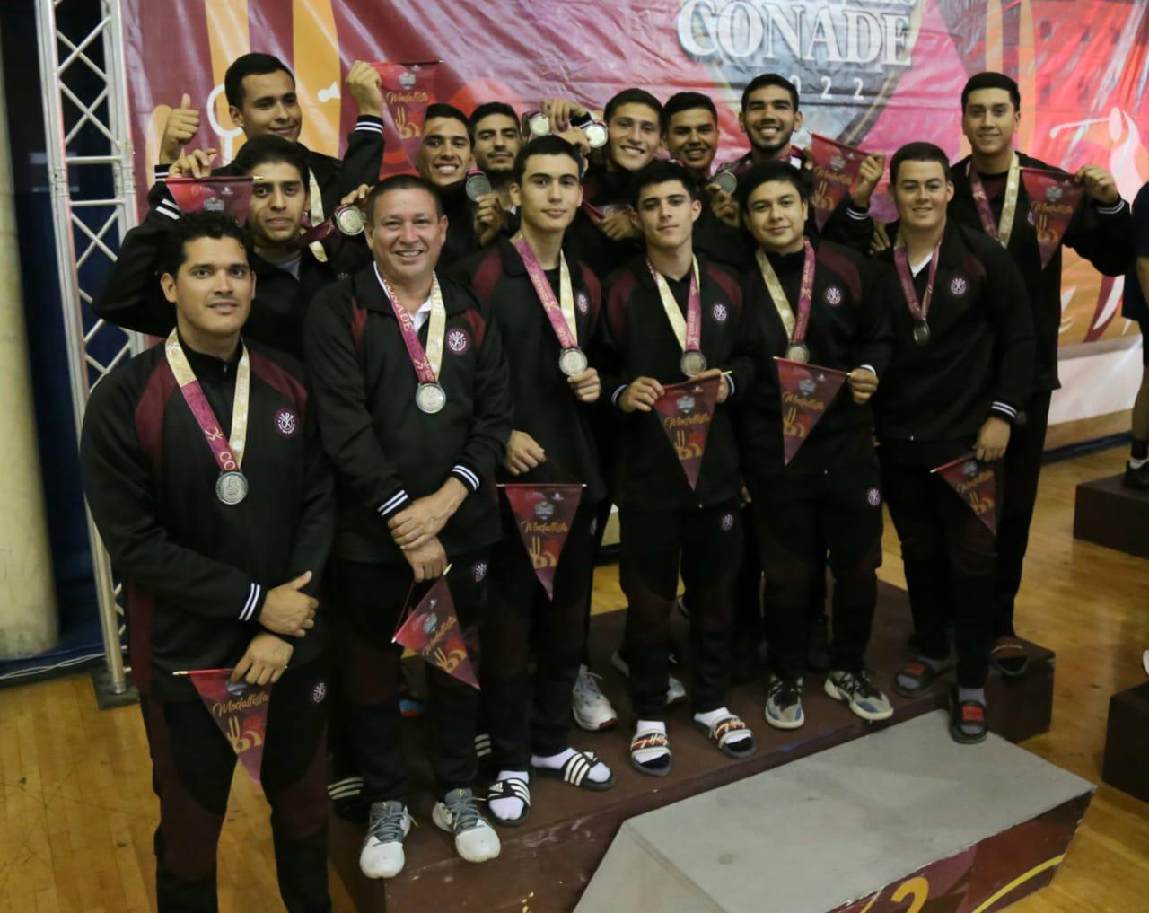 $!Plata y bronce para Sinaloa en el voleibol de sala de los Juegos Nacionales Conade