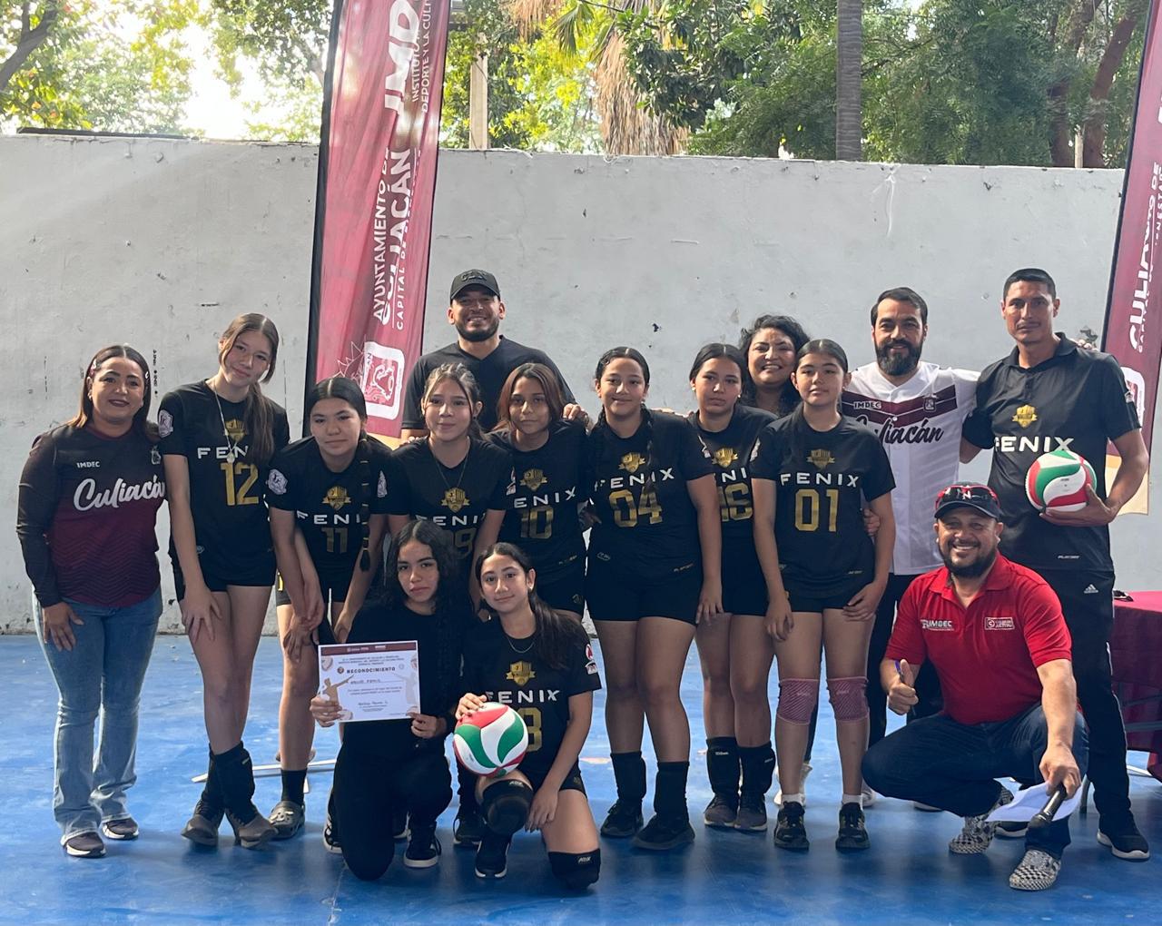 $!Nietos, Panteras y Fénix brillan en el Torneo Juvenil de Voleibol Imdec