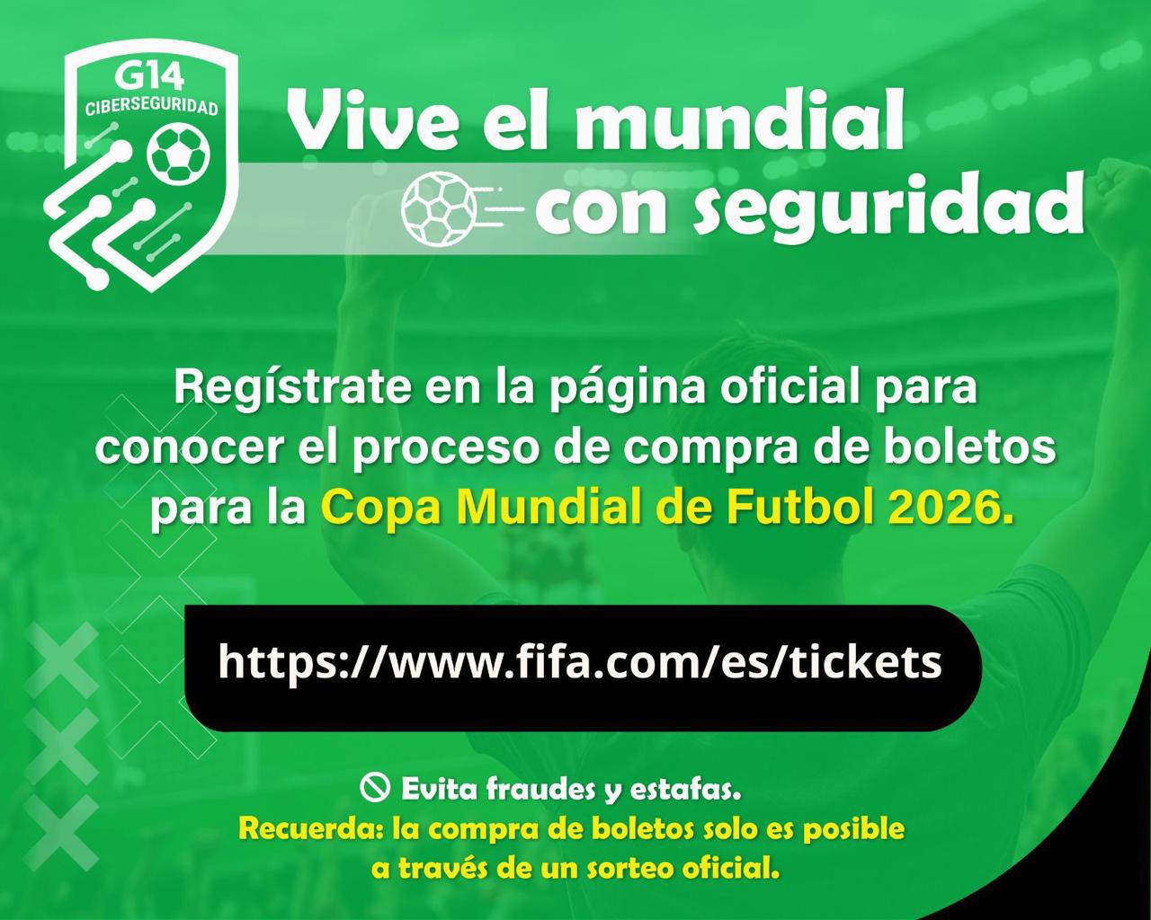 $!La SSCP hace recomendaciones para prevenir estafas en compra de boletos para el Mundial 2026