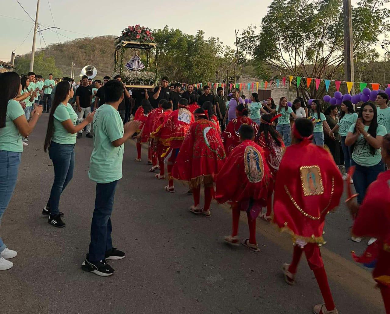 $!En Matatán viven concurrida celebración de la Virgen de la Candelaria
