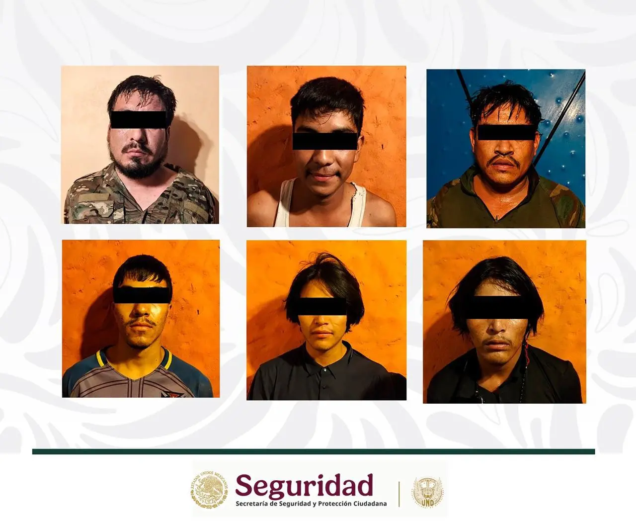 $!Detienen en El Quelite a presunto operador delictivo y cinco más tras enfrentamiento con la SSPC