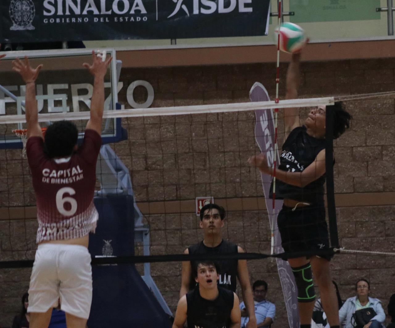 $!Se reparten victorias en estatal de voleibol de sala de Juegos Conade