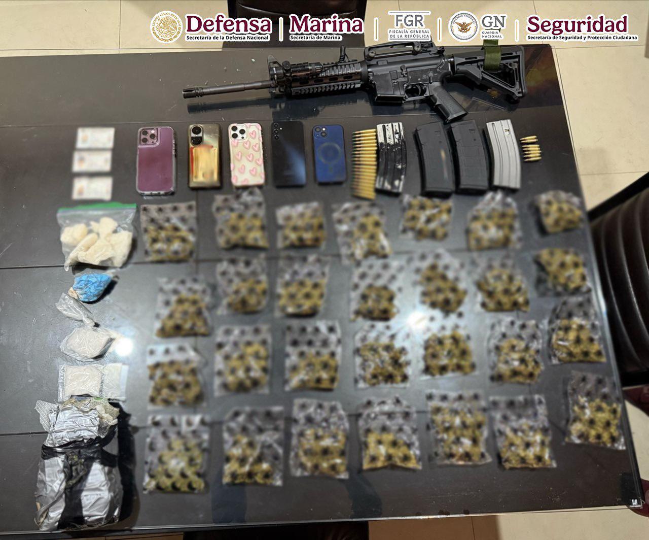 $!Detienen en BCS a ‘Marquitos’, líder de célula ligada a ‘Los Mayos’